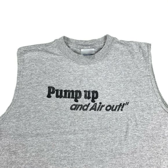 90s Reebok Pump It Up Air It Out Tank Top Shirt - Picture 1 of 8